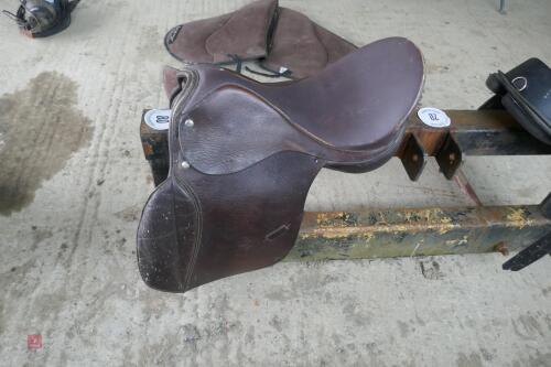 17 1/2" LEATHER GENERAL PURPOSE SADDLE