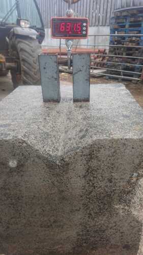 CONCRETE TRACTOR WEIGHT
