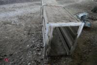 2 X 9FT WALK THROUGH FEED BARRIERS (B) - 4