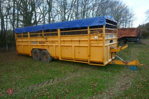 2003 ROLLAND V74 LIVESTOCK TRAILER (F)