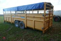 2003 ROLLAND V74 LIVESTOCK TRAILER (F) - 4