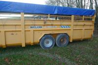 2003 ROLLAND V74 LIVESTOCK TRAILER (F) - 6