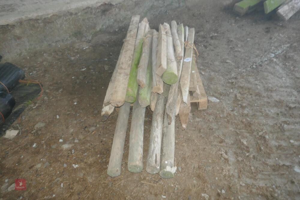 PALLET OF TIMBER/ STAKES (B)