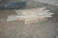 PALLET OF TIMBER/ STAKES (B) - 3