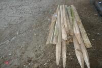 PALLET OF TIMBER/ STAKES (B) - 4