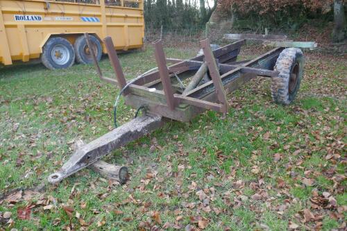 SINGLE AXLE TRAILER CHASSIS (S/R) (F)