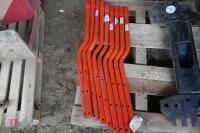 9 X KUHN RAKE ARMS - 2