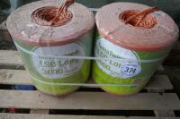 2 X 1500M ROLLS OF TAMA TWINE