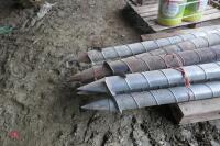 8 X GALV GRAIN SPEARS - 5