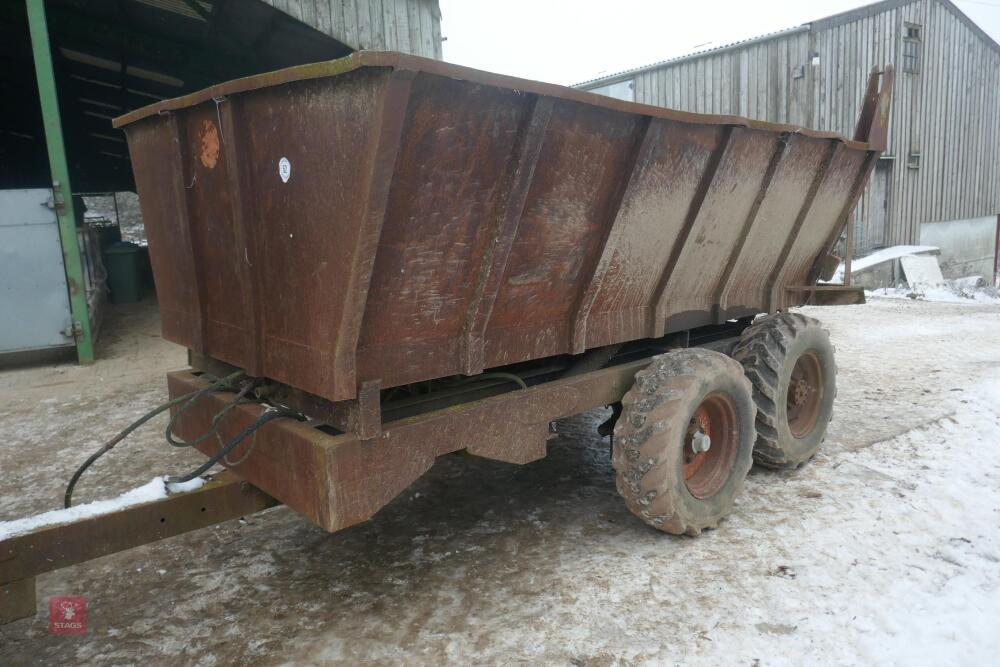 TWIN AXLE DUMP TRAILER (F)