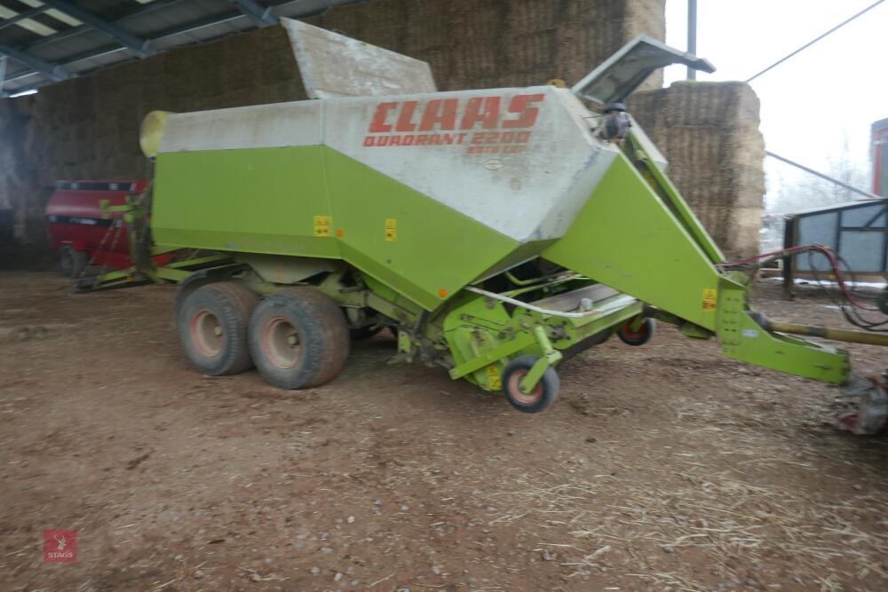 2002 CLAAS QUADRANT 2200 BALER