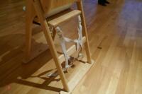 EAST COAST WOODEN CHILDS HIGH CHAIR - 8