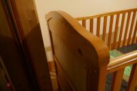 WOODEN CHILDS COT - 4