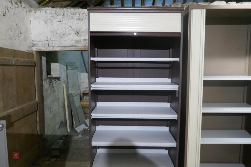 ROLLER FRONT STORAGE METAL CABINET