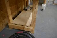 WOODEN CARPENTERS WORKBENCH - 7