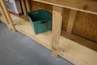 WOODEN WORKSHOP WORKBENCH - 3