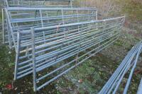 2 X GALVANISED FIELD GATES(#) - 3