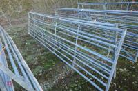 2 X GALVANISED FIELD GATES(#) - 5