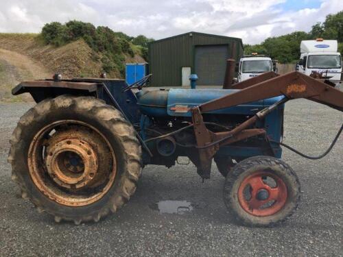 FORDSON POWER MAJOR 2WD TRACTOR C/W LOADER