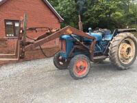 FORDSON POWER MAJOR 2WD TRACTOR C/W LOADER - 4