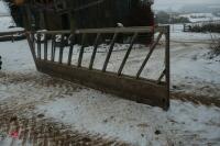 2 X 15FT CATTLE FEED BARRIERS (F) - 5