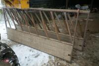 2 X 10FT CATTLE FEED BARRIERS (F) - 7