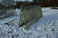 2 X 11FT 7" BULL PEN BARRIERS (F) - 2