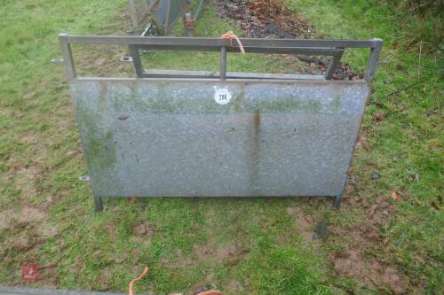 1 X 4FT 6" SHEETED HURDLE (BF)