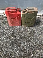 2 JERRY CANS