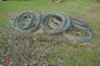 LARGE QTY OF STEEL WIRE (F)