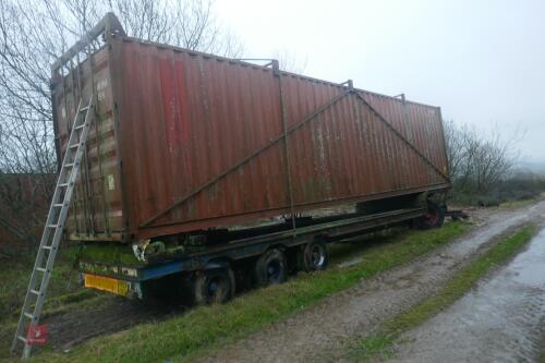 40FT TRI-AXLE FLAT BED TRAILER (B)