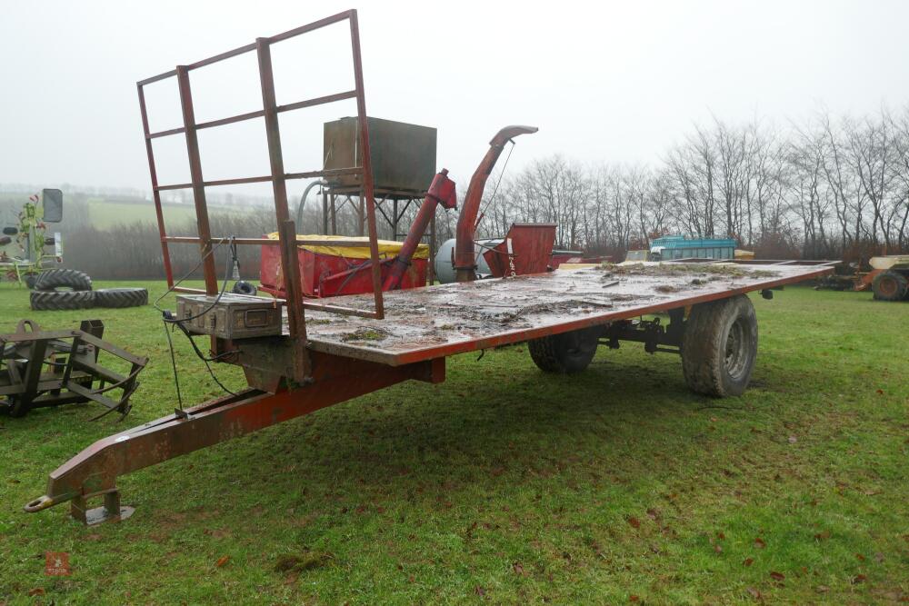 22' SINGLE AXLE BALE TRAILER(F)