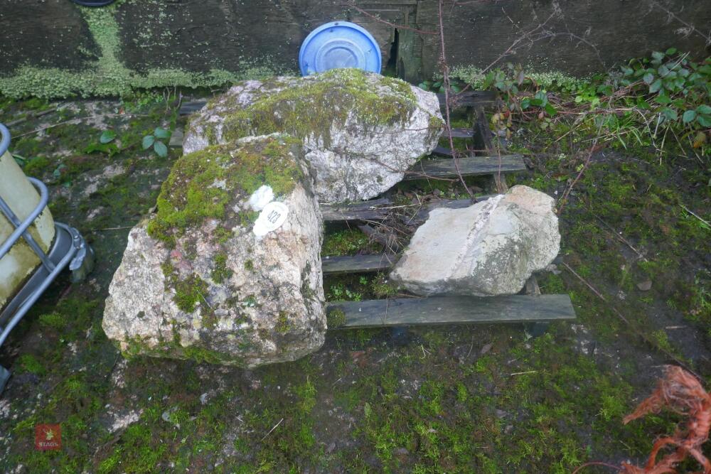 PALLET OF ROCKERY (B)