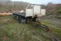 22' 4 WHEEL BALE TRAILER (S/R) (#) - 7