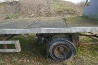 22' 4 WHEEL BALE TRAILER (S/R) (#) - 19