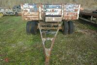 22' 4 WHEEL BALE TRAILER (S/R) (#)