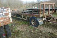 22' 4 WHEEL BALE TRAILER (S/R) (#) - 10