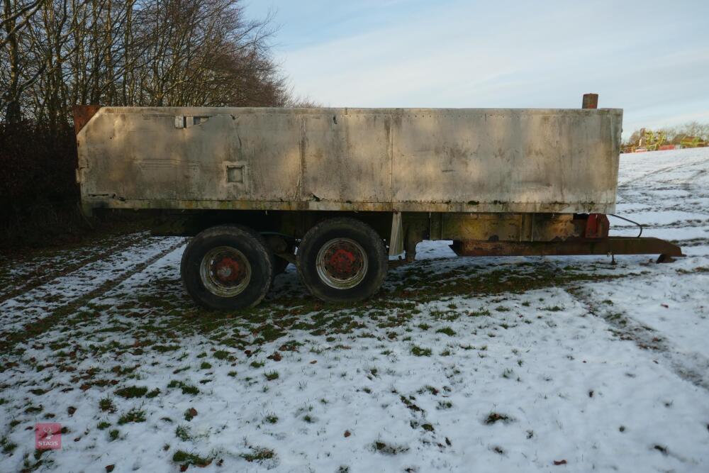 19FT ALUMINIUM BODY TWIN AXLE TRAILER(F)