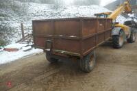 KELLANDS SINGLE AXLE TIPPING TRAILER (F) - 14