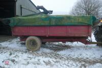 SINGLE AXLE AUGER TIPPING TRAILER (M) - 15