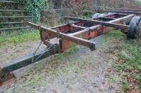 24' TWIN TANDEM AXLE TRAILER CHASIS (S/R - 5