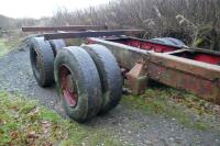 24' TWIN TANDEM AXLE TRAILER CHASIS (S/R - 9