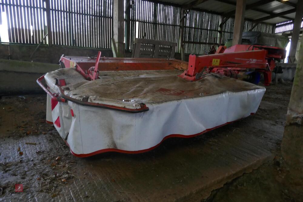 2003 KUHN FC 283 LIFT CONTROL MOWER (B)