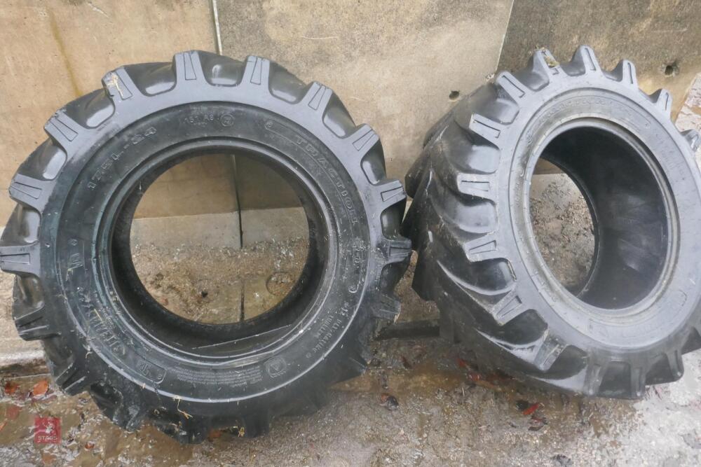 2 X 17.5-24 TYRES