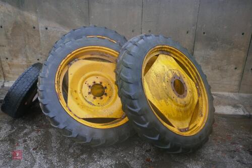 4 X 270/95 R48 WHEELS AND TYRES