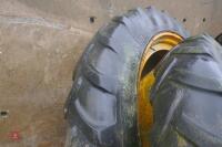 4 X 270/95 R48 WHEELS AND TYRES - 6