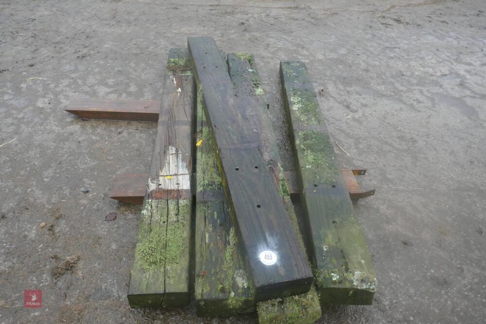 5 X 8FT 6" RAILWAY SLEEPERS