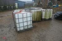 6 IBC TANKS - 6