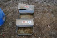 2 RICHTIE GALVANSIED WATER TROUGHS - 5