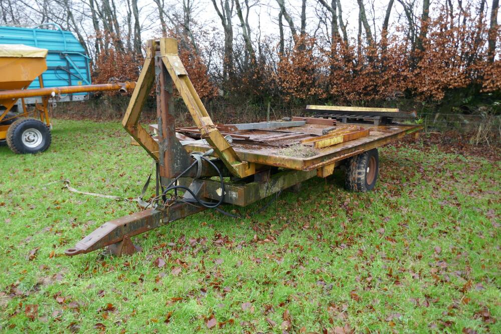 ETC SINGLE AXLE 16' FLATBED TRAILER (F)